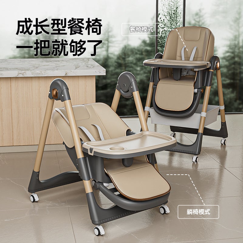 Adjustable Children’s Dining Chair – Foldable Baby Growth Chair for Home and School - Image 3